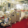 One of two horizontal form/fill/seal pouch machines produces the Wyler's Soup Starter packs.