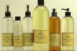 Household chemical category: gold to Twin City Bottle (Minneapolis, MN) and The Caldrea Co. for a bottle and closure for home ca