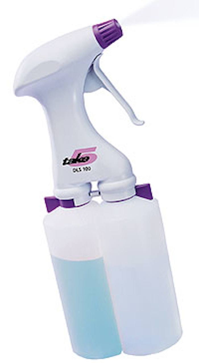 Dual liquid sprayer Packaging World