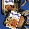 Acolorful paperboard sleeve delivers shelf impact, while the CPET tray lets consumers cook the meals right in the package.