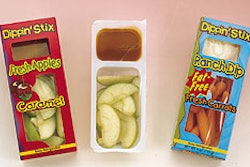 Among the packaged fresh produce marketed by Reichel Foods are carrots and, most recently, sliced apples.