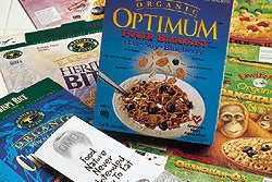 Nature's Path Foods is zealous about its organic and GMO-free breakfast cereals. It also developed a brochure about GMOs.