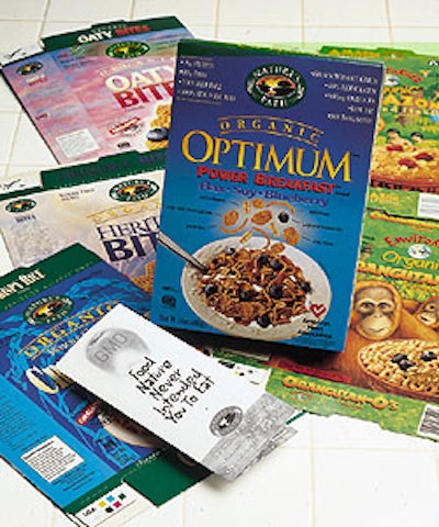 Nature's Path Foods is zealous about its organic and GMO-free breakfast cereals. It also developed a brochure about GMOs.