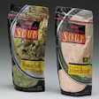 A stand-up pouch for refrigerated soup and a high-barrier material used primarily in industrial applications were named Highest
