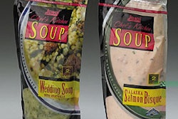 A stand-up pouch for refrigerated soup and a high-barrier material used primarily in industrial applications were named Highest