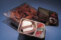 The Milwaukee County House of Correction produces meals in reusable trays like these in an unusual wrap and shrink process. The