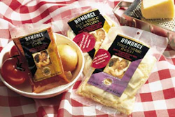 Romance Foods produces filled and unfilled cooked pasta and sauces (above). Packaged pasta goes through a microwave/convection p