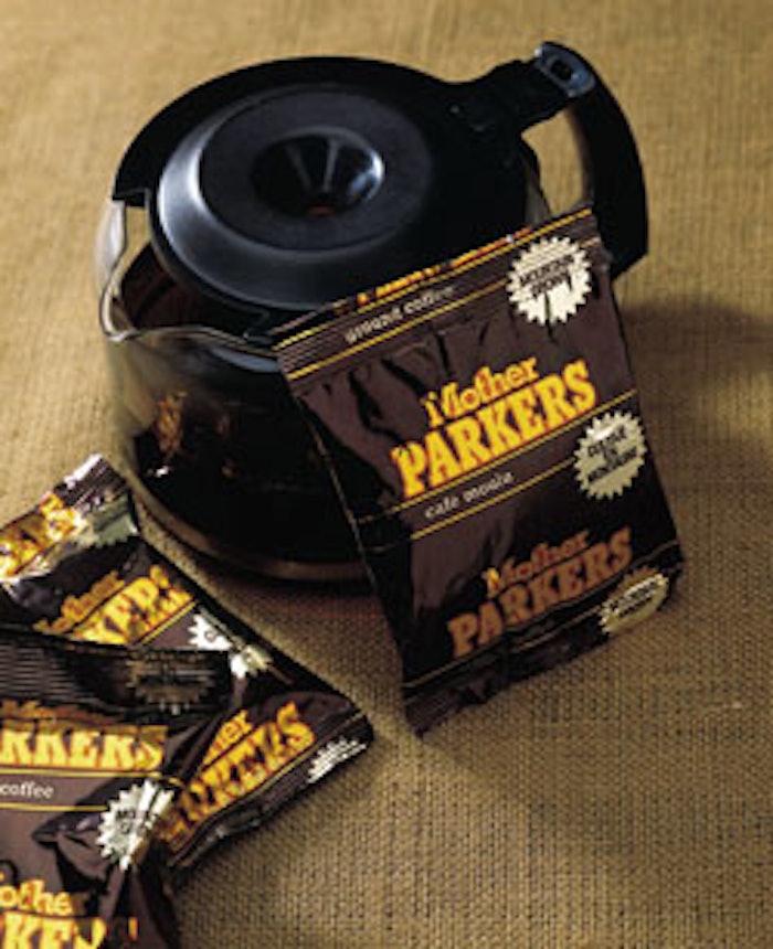 For its foodservice business, Mother Parker's sells bags of ground coffee under its own name as well as for brands it contract p