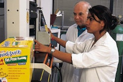 Student internships can be used to help train potential employees, as in this Kraft packaging laboratory.