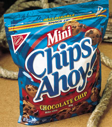 Nabisco's Mini Chips Ahoy! cookie rollout represents the company's most substantial 'initiative' into the stand-up pouch.