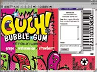 Amurol can preview its package graphics over the Web and type in any changes.