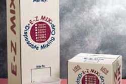 Case sizes handled by the adjustable taping machine, top, range from a 10' cube to a case 32 1/2 ' tall, above.