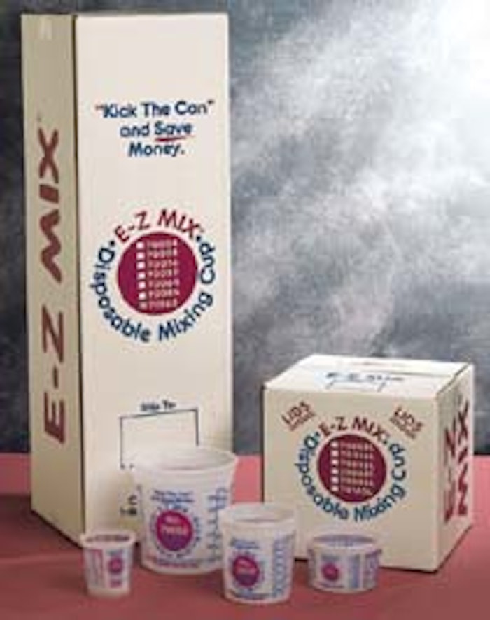 Case sizes handled by the adjustable taping machine, top, range from a 10' cube to a case 32 1/2 ' tall, above.