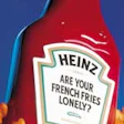 The new one-piece cap for Heinz Ketchup has a raised dome or deck to trap water, while a interior tube dispenses the product, no