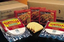 Casa de Oro's tortilla bags, taco-shell cartons and corrugated cases all receive a crisp, legible date code for the benefit of b