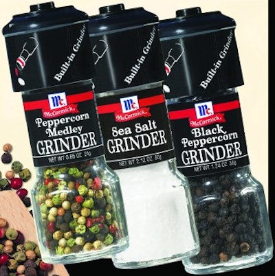 McCormick Black Peppercorn Grinder 1.24 oz. - 6/Pack