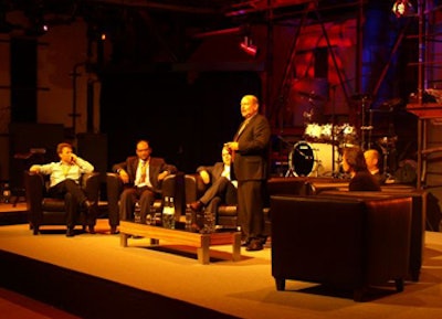 The panel discussion included speakers from Nestlé engineering and environmental, Pactiv, CPG consultant Berndt and Partner,