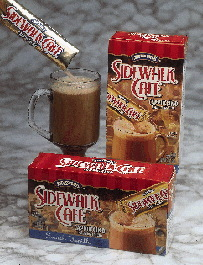 Slim Stick packs for ConAgra?s Sidewalk Caf&Atilde;&copy; are produced five/cycle (above) on Japanese equipment at contract manufacturer