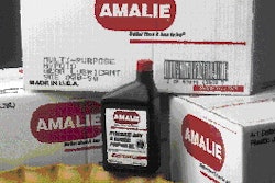 Because of the large number of private-label accounts and brands it packs, Amalie orders generically-printed shipping cases (abo