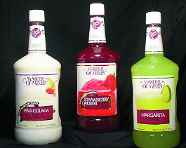 Following a liquor-bottle trend, American Beverage Marketers switched its Master of Mixes cocktail mix bottles from glass to pi