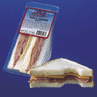Fresh Plus is the brand for modified-atmosphere-packed sandwiches that are packaged on thermoform and seal machines using barrie