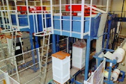 When they?re conveyed into the shrink-film machines, the refrigeration units already have top and bottom end caps and interlocki