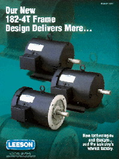 Leeson Electric Electric Motor Brochure Packaging World