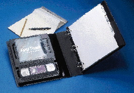 Excel?s training kit for new representatives (above) holds a variety of media in different levels in the thermoform. For this p