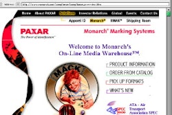 After logging into Monarch?s extranet from the home page (above), subscribers can drill down into specific label formats, such a