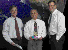 Dennis O?Reilly, Angelo Scolieri and Tom Pack (left to right) have spearheaded SmithKline Beecham?s move to develop packaging fo