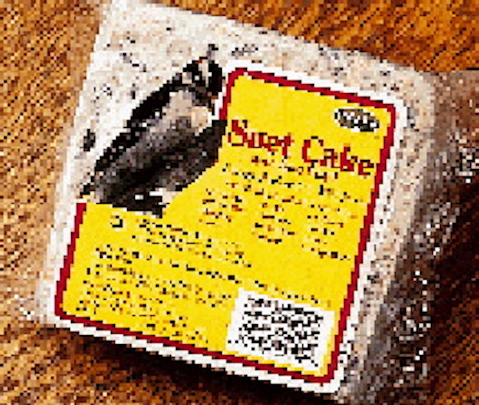 New packs of Heath?s bird suet (above) offer consumers easy opening. At retail, they can stand on the shelf, offer appealing gra