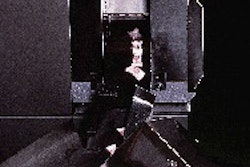 Once wrapped and sealed, individual pieces of Creme Savers are discharged onto a takeaway conveyor