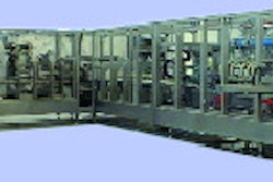 An unusual hf/f/s machine (above) is shown running at the equipment supplier?s facility. The machine was scheduled for shipment