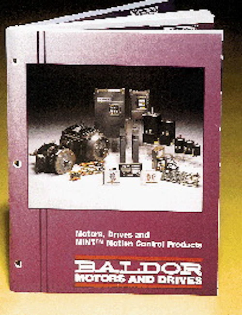 Baldor Electric Company Motion Drive Catalog Packaging World