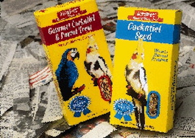 Early next year, AlfaPet plans to promote its small-animal food offerings in a specially treated carton that repels insects. The