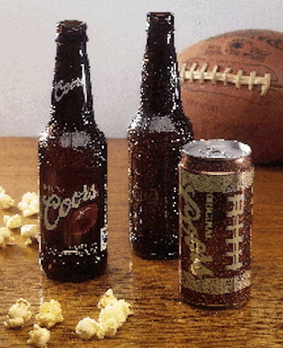 Coors Light Football Popcorn Maker