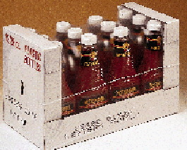 Fremont?s new display shipper (right) provides customers like Western Family a store-friendly case that shows off the product