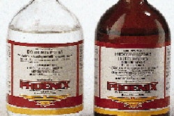 The rubber-stoppered and aluminum-crimped 100-mL glass bottles are sold under Phoenix?s own label as well as that of its distrib