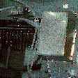 Preforms are transferred by their necks (above) in four lanes towards a heating oven