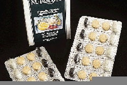 Three different feeders?a brush box for sticky gel capsules and two channel feeders for compressed round and oval tablets?are u