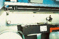 Film is ink-jet coded prior to filling at speeds of 250?/min.