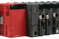 Precision, reliability. Since a PLC controller (left) became the brains of Lyle's thermoforming systems (above), precision and r