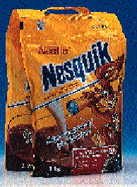 New containers are helping Nestl&Atilde;&copy;?s powdered milk mixes stand out internationally. In the U.K., a new hot chocolate drink mi
