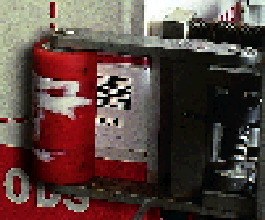 A stepper-driven corner labeler (above) uses a pneumatic tamping mechanism to apply a preprinted bar-code label that?s rolled ar