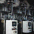 Each vf/f/s machine is paired with a volumetric cup filler to crank out bags of berries at about 40/min