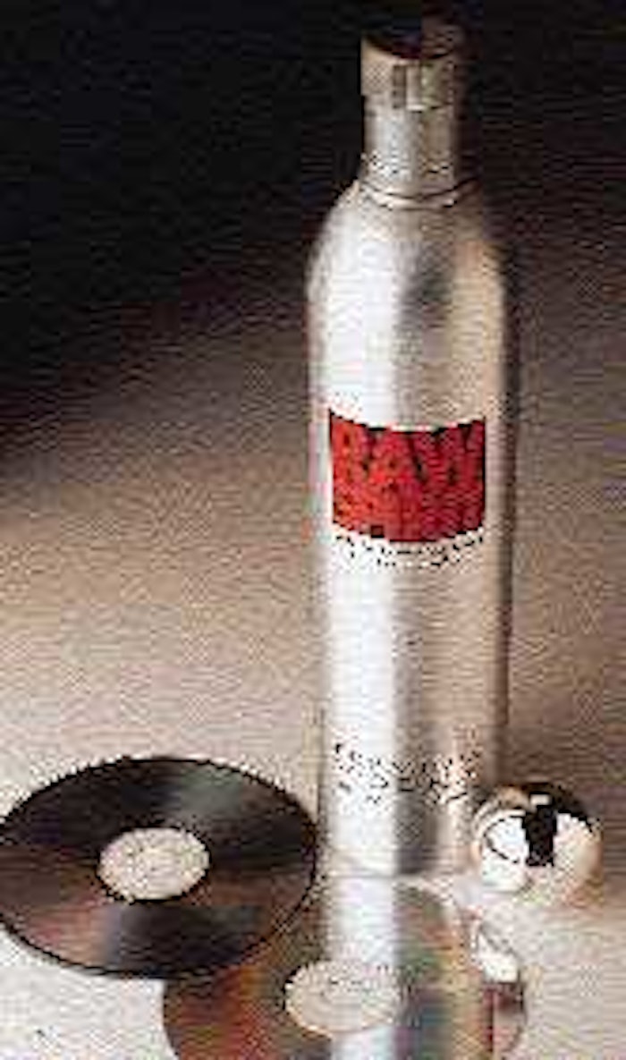 Storing alcohol in aluminum bottles