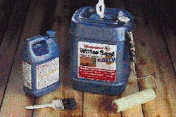 The new water-based formula for WaterSeal Ultra allows the use of pearlized blue HDPE containers, an F-style 1-gal jug and a