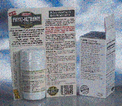 Health claims made on this package of Phyto-Nutrients are accompanied by the required disclaimer that FDA hasn?t evaluated the