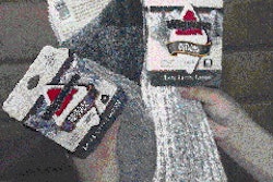 Wigwam?s new paperboard sock pack is customized for each product through the use of pressure-sensitive labels, one on the front