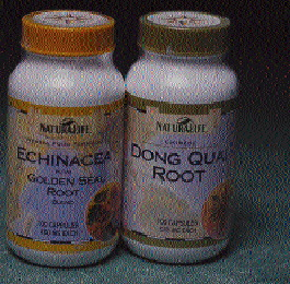 Nature?s Way uses both mouth seals and shrink bands on all of its bottles (above), whether OTC drugs or not. The company?s blist